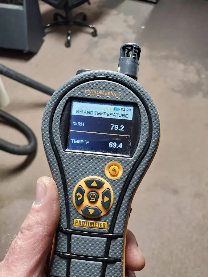Moisture meter humidity assessment for Mold Remediation & Removal in Mobile